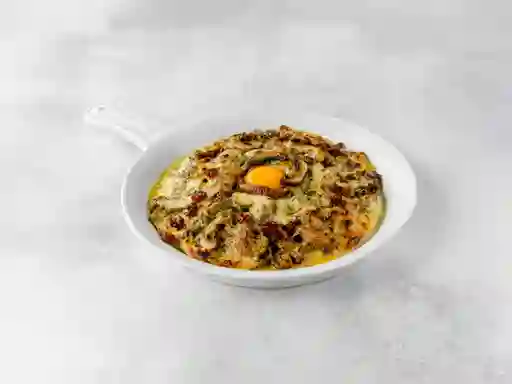 Pita Champiñón Pocket Huevo Trufa