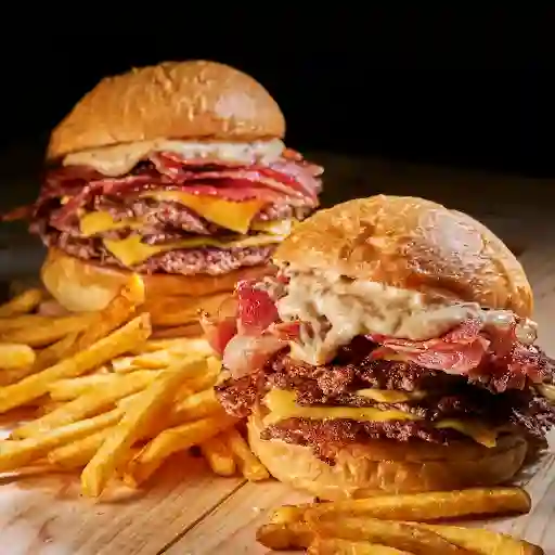 2 Baconator + 2 Papas