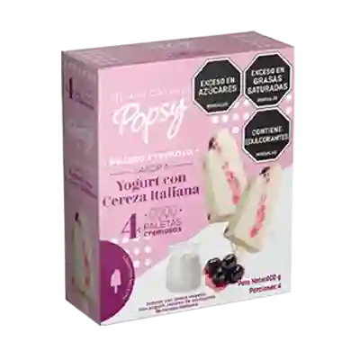 Paleta Cremosa Cereza Italiana