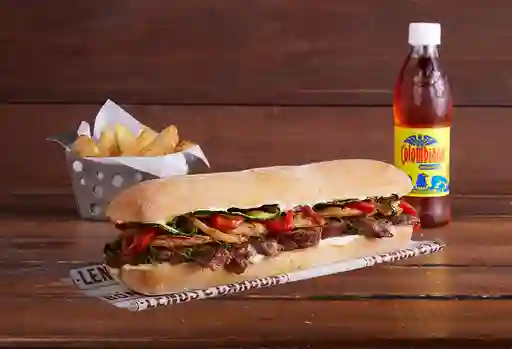 Combo Sandwich Morrillo A La Parrillla