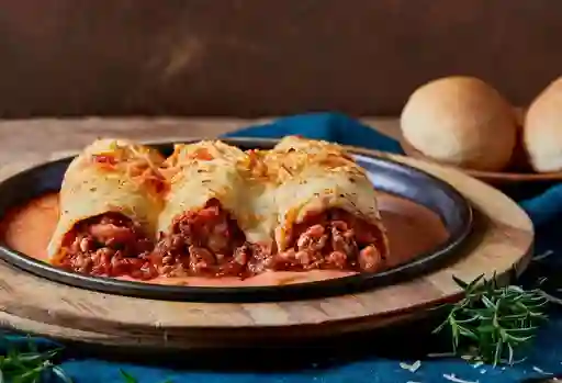 Canelones Boloñesa Y Tocineta