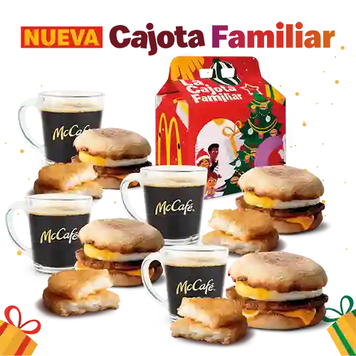 Cajota Familiar Clásica Desayuno Para Cuatro