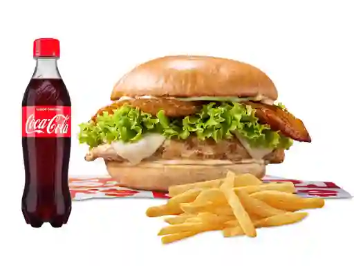 Kombo Hamburguesa  Kokoriko A La Plancha