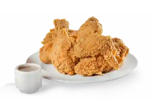 Medio Pollo Apanado Solo