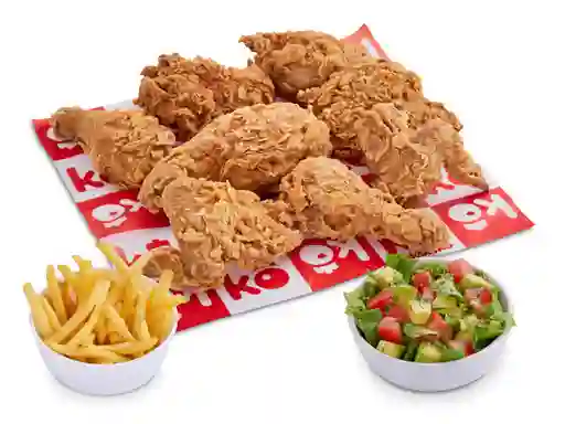 Kokorikronch Con 2 Acompanamientos