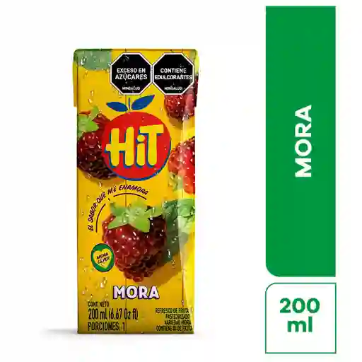 Jugos Hit Mora Tetra 200 Ml