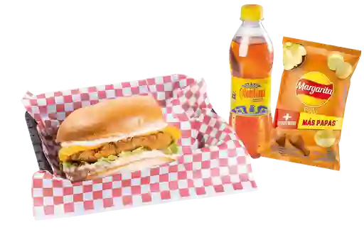 Combo Pollo Burger Margarita