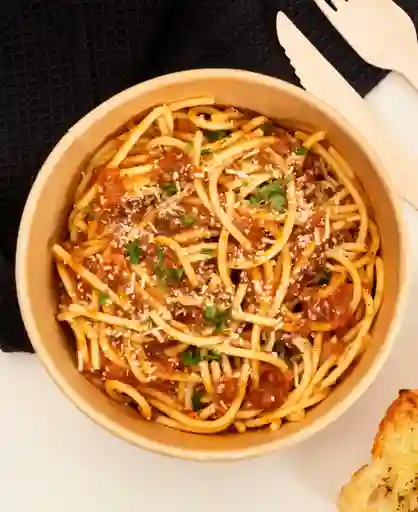 Spaguetti Salsa De Carne