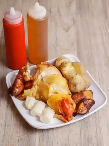 1/4 De Pollo Asado