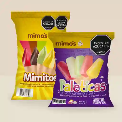 Promo Bol Mimitos X10 Y Bol Paleticasx10