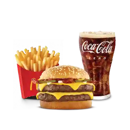 Mccombo Mediano Doble Cuarto De Libra  Tocineta