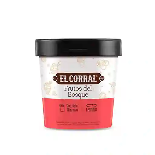 Vaso De Helado Frutos Del Bosque 60 G