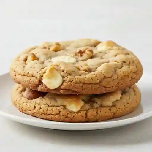 Galleta De Chocolate Blanco Y Nueces