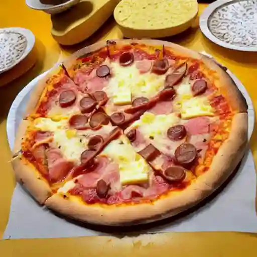 Pizza Tradicional Grande.