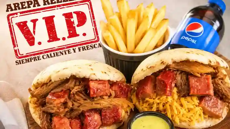 Arepas Rellenas Vip a Domicilio Arepas Rellenas Vip