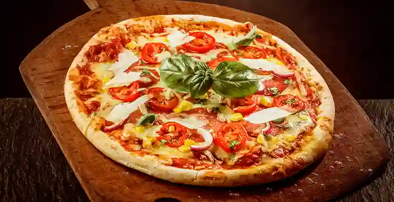 Macadamia Coffee Brunch Pizza