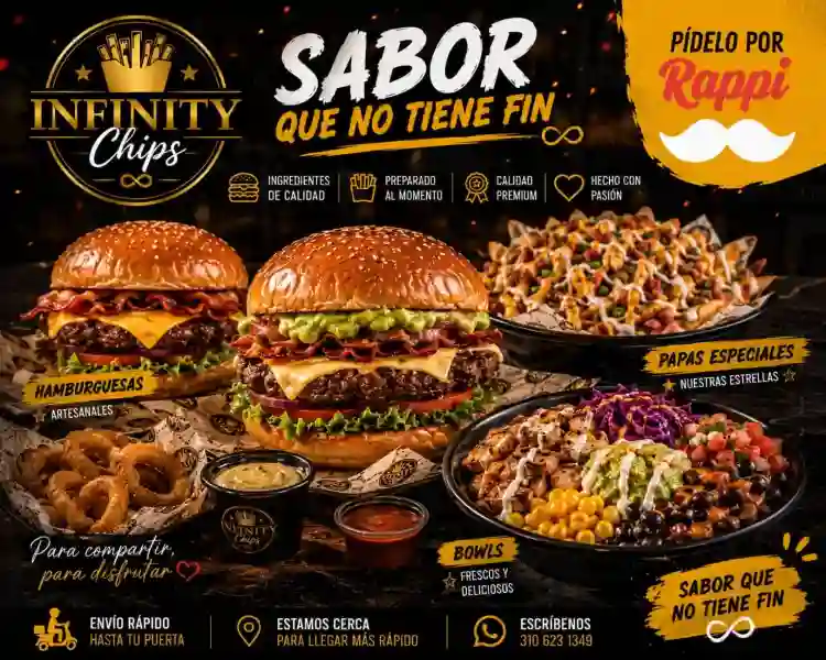 Infinity Chips Rionegro a Domicilio Infinity Chips Rionegro