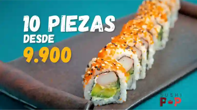 Sushi Pop a Domicilio Sushi Pop