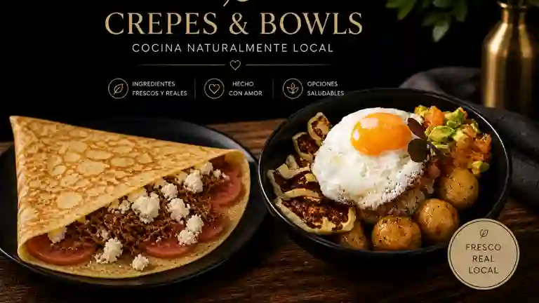 CREPES Y BOWLS MORTIÑO a Domicilio CREPES Y BOWLS MORTIÑO