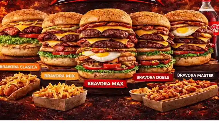 Bravora Fast Food a Domicilio Bravora Fast Food