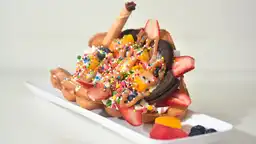 Waffles And Fruits