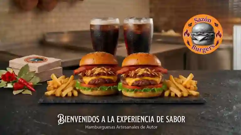 Sazon Burgers a Domicilio Sazon Burgers