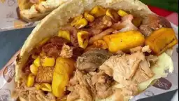 Arepa callejera