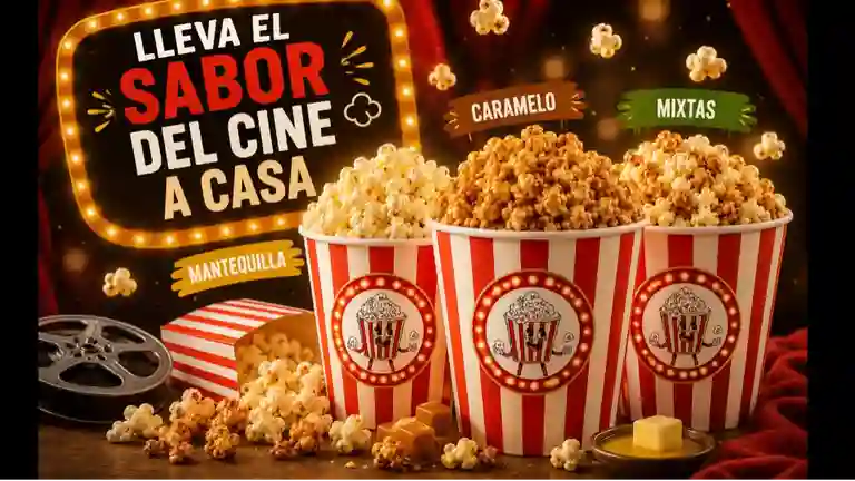 Popcorn & Movies a Domicilio Popcorn & Movies