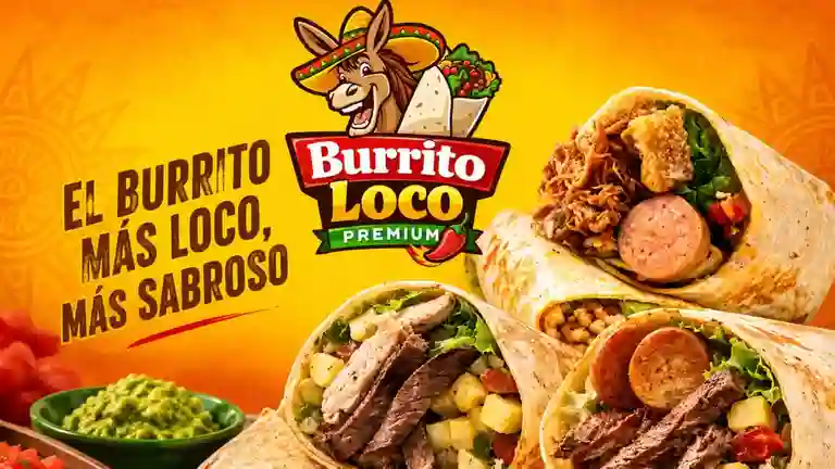 Burrito Loco a Domicilio Burrito Loco