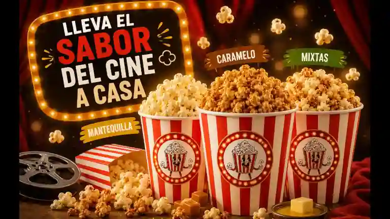 Popcorn & Movies a Domicilio Popcorn & Movies