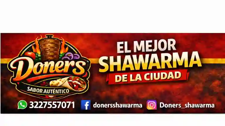 Doners Shawarma a Domicilio Doners Shawarma