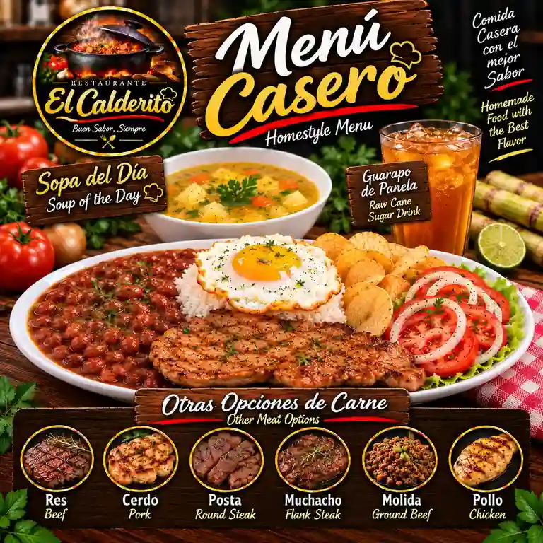 Restaurante el Calderito a Domicilio Restaurante el Calderito