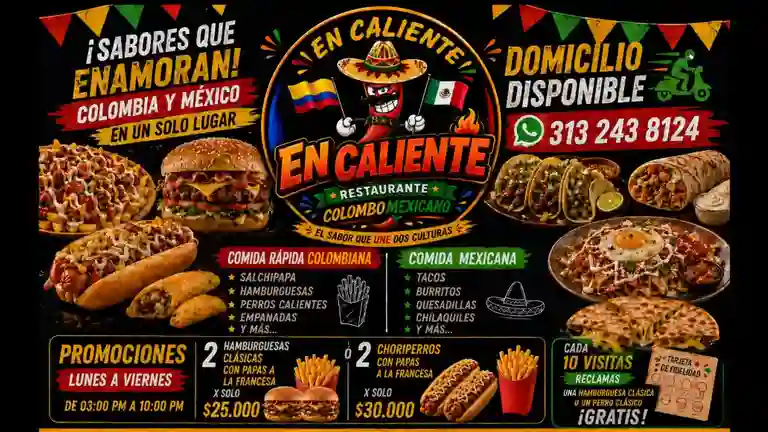en Caliente a Domicilio en Caliente