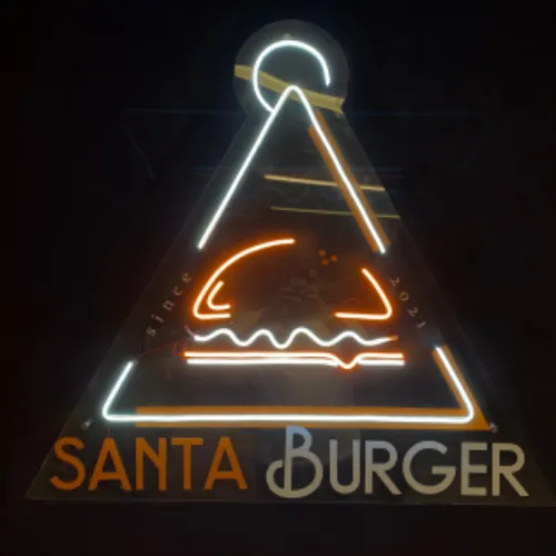 Santa burger col