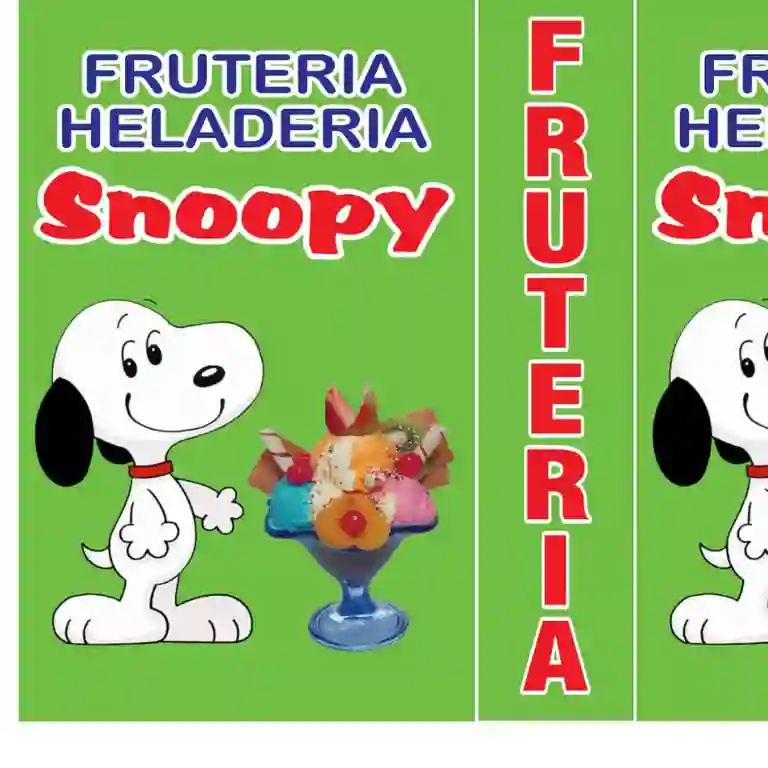 Frutería y Heladería Snoopy a Domicilio Frutería y Heladería Snoopy