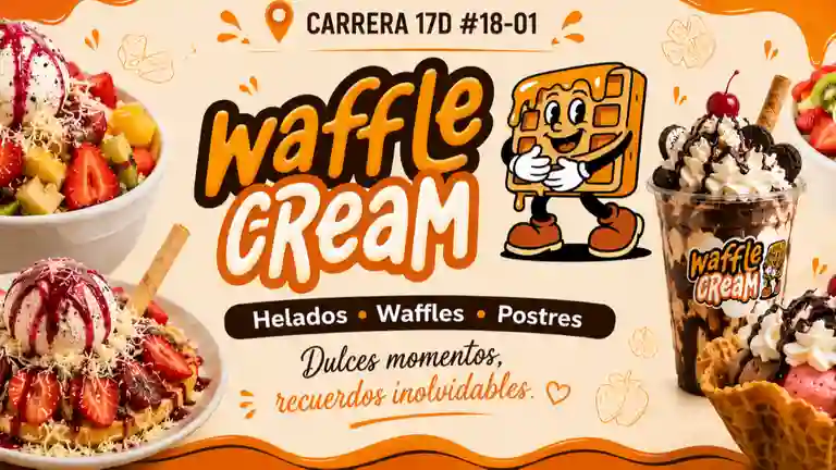 Waffle Cream a Domicilio Waffle Cream