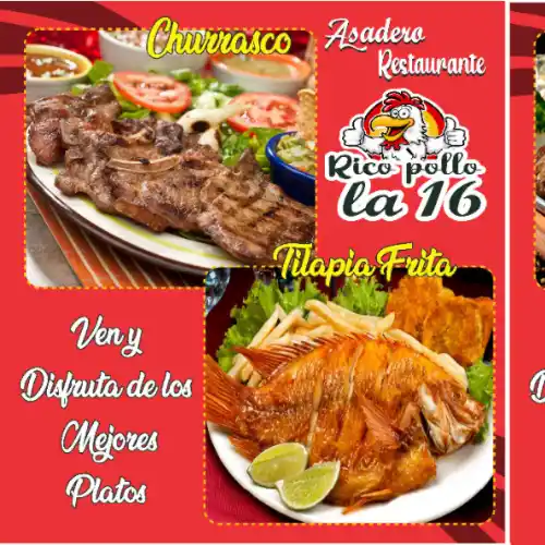 Asadero Restaurante Rico Pollo la 16