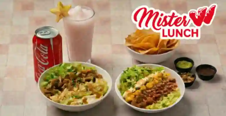 Mister Lunch - By Mister Wings a Domicilio Mister Lunch - By Mister Wings