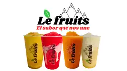 LÉ FRUITS GRANIZADOS Y BATIDOS