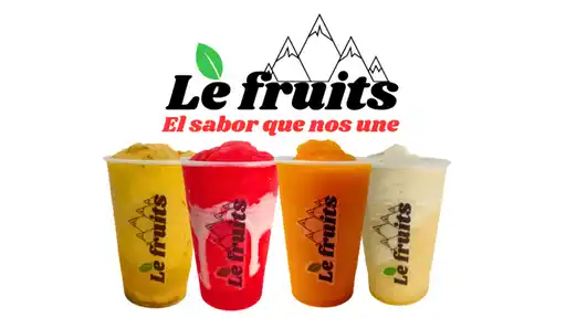 LÉ FRUITS GRANIZADOS Y BATIDOS