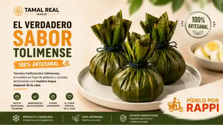 Tamal Real Ibagué a Domicilio Tamal Real Ibagué
