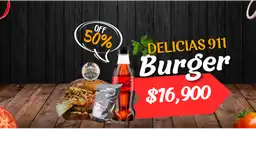 Delicias 911 Hamburguesas