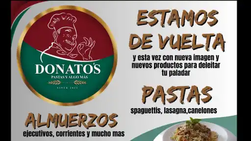 Donato's Pastas y Algo Mas