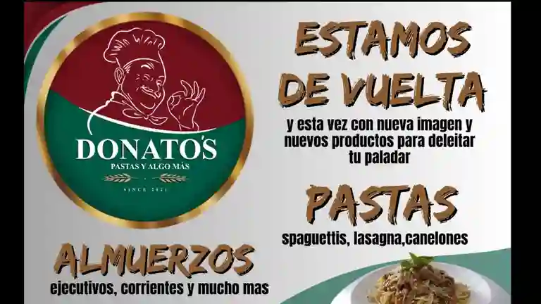 Donato's Pastas y Algo Mas