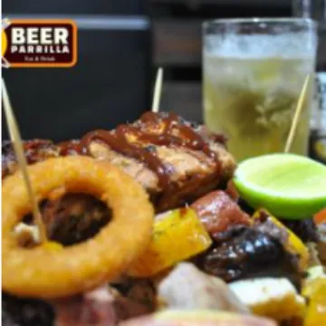 Beer Parrilla eat and drink