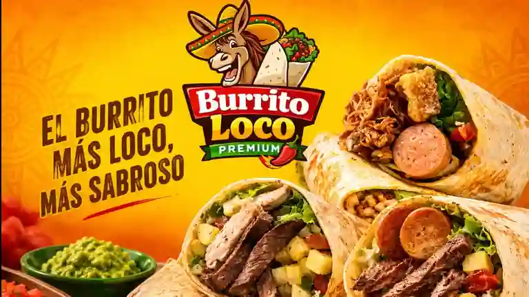 Burrito Loco a Domicilio Burrito Loco