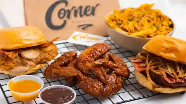 Corner Wings And Fries