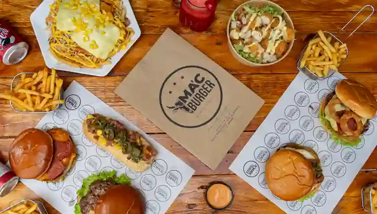 Mac Burger. a Domicilio Mac Burger.