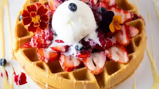 Waffles y Postres