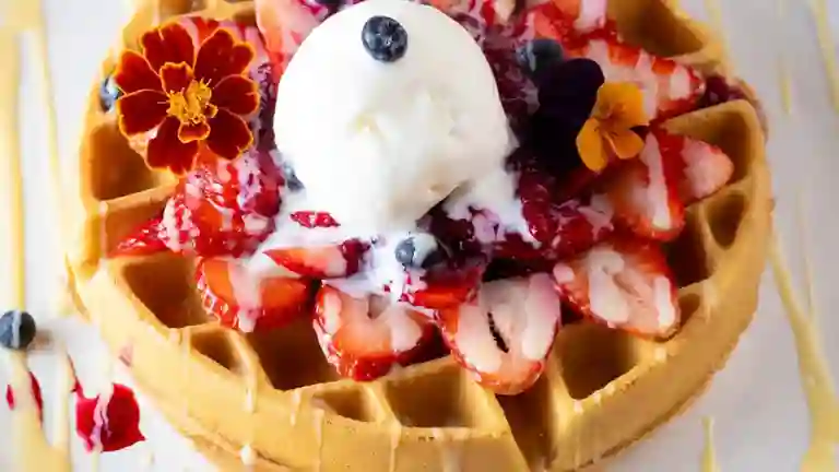 Waffles y Postres